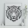 Stunning Tiger Drawing - Free PNG