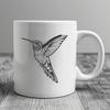 Creative Flying Hummingbird Design