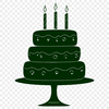 Cake Vector Art In SVG File Format For Free Download