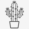 Artistic Desert Plant SVG - Free Commercial Use Download