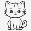 Creative Cat SVG, PNG, PDF And DXF Files