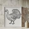 Turkey Design In PNG & SVG - Free Digital Download