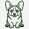 Free Corgi Vector Art