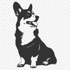 Free Unique Corgi Image SVG - Commercial Use