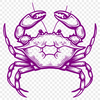 Free Artistic Crab Digital Drawing