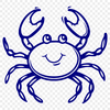 Crab SVG, PNG, PDF And DXF Files