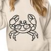 Crab Vector Illustration In PNG & SVG - Free Digital Download