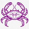 Artistic Crab In DXF Format - Free Download