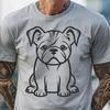 Artistic Bulldog In SVG - Free Download