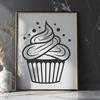 Free Cupcake - For Laser Engraver Project