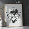 Stunning Fairy In SVG For Free Download