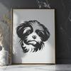 Artistic Havanese - Sublimation PNG