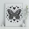 Free Unique Butterfly Clipart PNG - Commercial Use