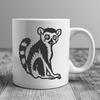 Free Lemur In DXF Format - Free Download