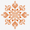 Beautiful Snowflake - Laser Engraver PNG