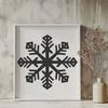 Stunning Snowflake In SVG, PNG, PDF And DXF File Formats - Free