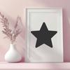 Star Stencil In PNG & SVG - Free Digital Download