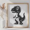 Free Creative Baby Dinosaur - Free PDF Download, Commercial Use