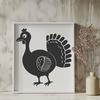 Stunning Turkey In SVG, PNG, PDF And DXF File Formats - Free