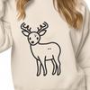 Beautiful Deer - Laser Engraver SVG Free Download