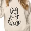 Welsh Corgi Template In SVG, PNG, PDF And DXF File Formats