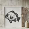 Free Fish - Laser Cutter DXF