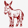 Donkey In PNG For Download, Free Commercial Use