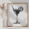 Beautiful Cocktail SVG, PNG, PDF And DXF Files