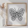 Artistic Butterfly - Vinyl PDF