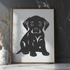 Beautiful Labrador Retriever - SVG Format