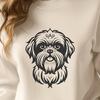 Creative Shih Tzu Vector Craft File In SVG For Free Download