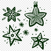 Unique Star Digital Drawing SVG - Free Download