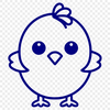 Free Artistic Chick - Free SVG Download, Commercial Use