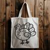 Artistic Turkey - Craft SVG