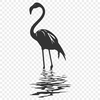 Creative Flamingo Stencil