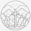 Free Stunning Cross Drawing