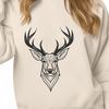 Free Unique Deer Drawing DXF - Commercial Use