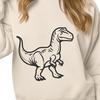 Unique Dinosaur Illustration - Free DXF