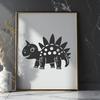 Artistic Baby Dinosaur PNGs - Free Download