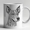 Creative Doberman Pinscher Image - Free DXF