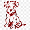 Free Miniature Schnauzer - Procreate DXF Free Download