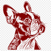 Artistic Dog Vector Craft File In PDF For Free Download