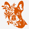 Dog Digital Art In SVG File Format For Free Download