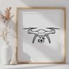 Unique Drone Vector Image - Free PNG