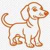 Free Unique Dachshund Clip Art