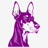 Free Doberman Pinscher Files For Digital Download In DXF Format