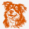 Creative Australian Shepherd SVG - For Craft Project