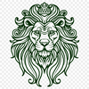 Artistic Lion Image - Free PNG