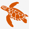 Artistic Sea Turtle - For Vinyl Project