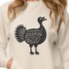 Vector Illustration of a Turkey in Full Body Pose Image of a turkey in full body pose, suitable for farm or Christmas-themed designs.